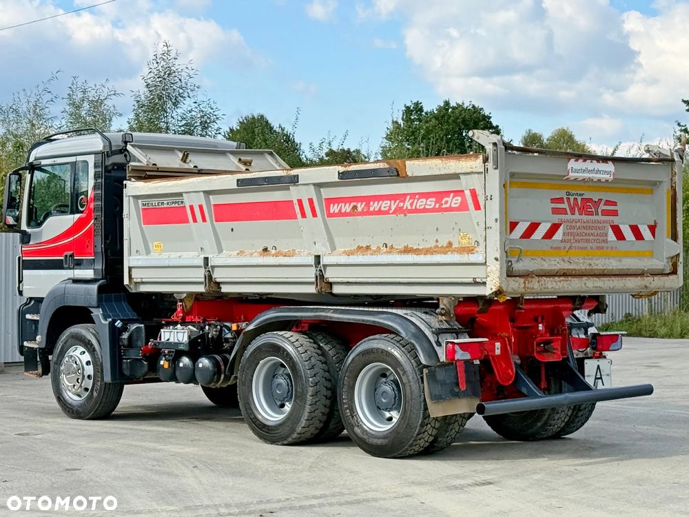 MAN TGS 26.460 * WYWROTKA 4,90 m + BORDMATIC * 6x4 * STAN BDB - 8