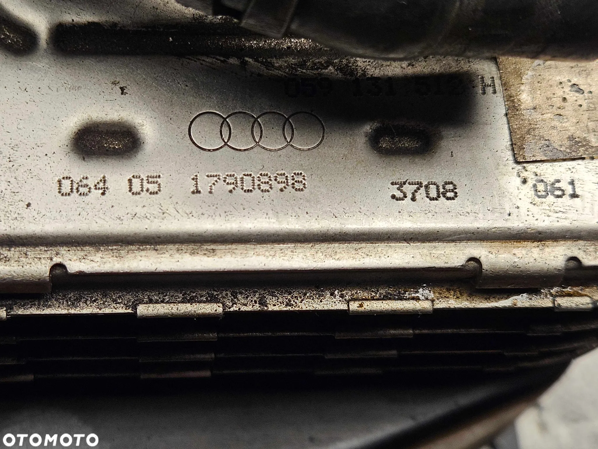 Chlodniczka 059131063C 059131508F Chlodnica Spalin Zawor EGR Nastawnik 2.7 3.0 TDI V6 Audi A6 C6 VW - 3