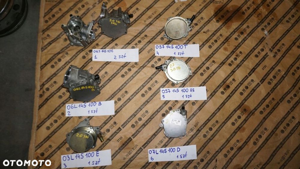 POMPA VACUM VAKUM AUDI A4 A5 A6 1.8 2.0 TFSI - 2