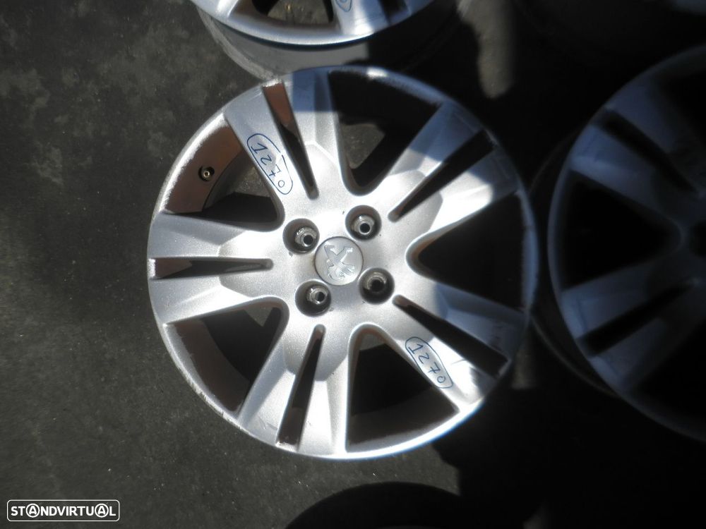 Jogo De Jantes Jgjant1270 PEUGEOT 5008 2015 1.6HDI 115CV 5P CINZA ET 29 7X17 4X108 64.7MM - 2