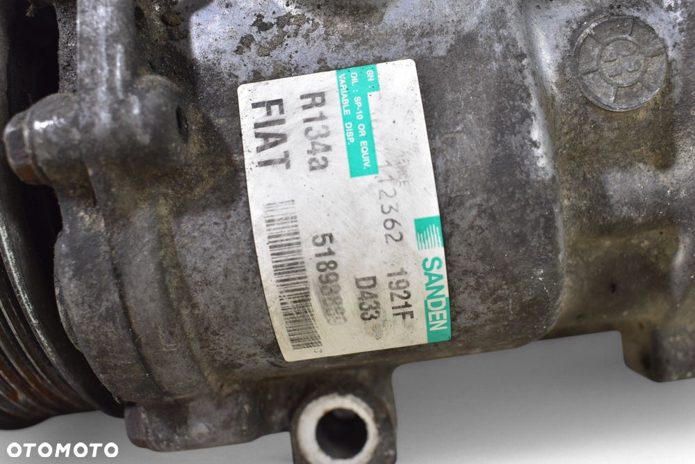 Sprężarka Klimatyzacji QUBO NEMO BIPPER COMBO D 1.3 MJET HDI CDTI 51893889 - 3