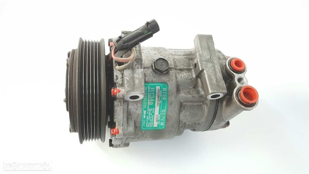 COMPRESSOR AR CONDICIONADO ALFA ROMEO 147 2002 -60653652 - 2