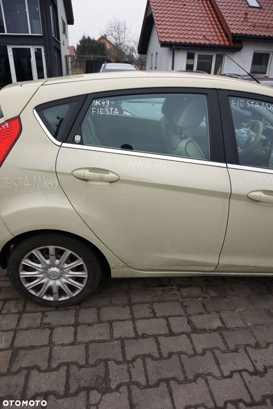 DRZWI TYLNE PRAWE FIESTA VI MK6 VII MK7 5D HB 49  SPA FORD 2008-2017 - 1