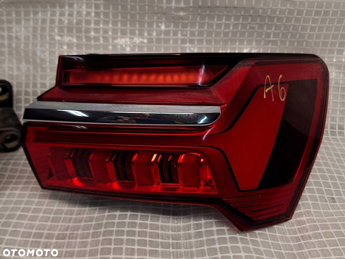 lampa tyl tylna prawa audi a6 c8 4k avant kombi 2018- chrom orgi euro demnt - 2