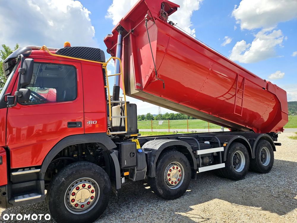 Volvo FMX 410 8X4 / EURO6 / MULDA / HYDRAULICZNA KLAPA / - 9