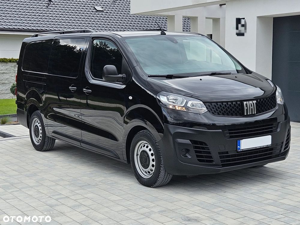 Fiat SCUDO Extra Long Brygad. 6os 2x boczne drzwi Składana przegroda SalonPL FV23% - 38