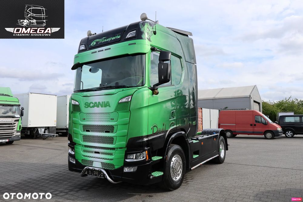 Scania S 500 / 500S / Show Truck / 6X Poduszki / Klima Post / Full LED / - 28