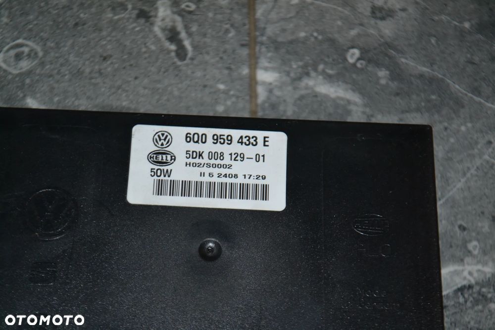 VW SEAT SKODA MODUŁ KOMFORTU 6Q0959433E - 4