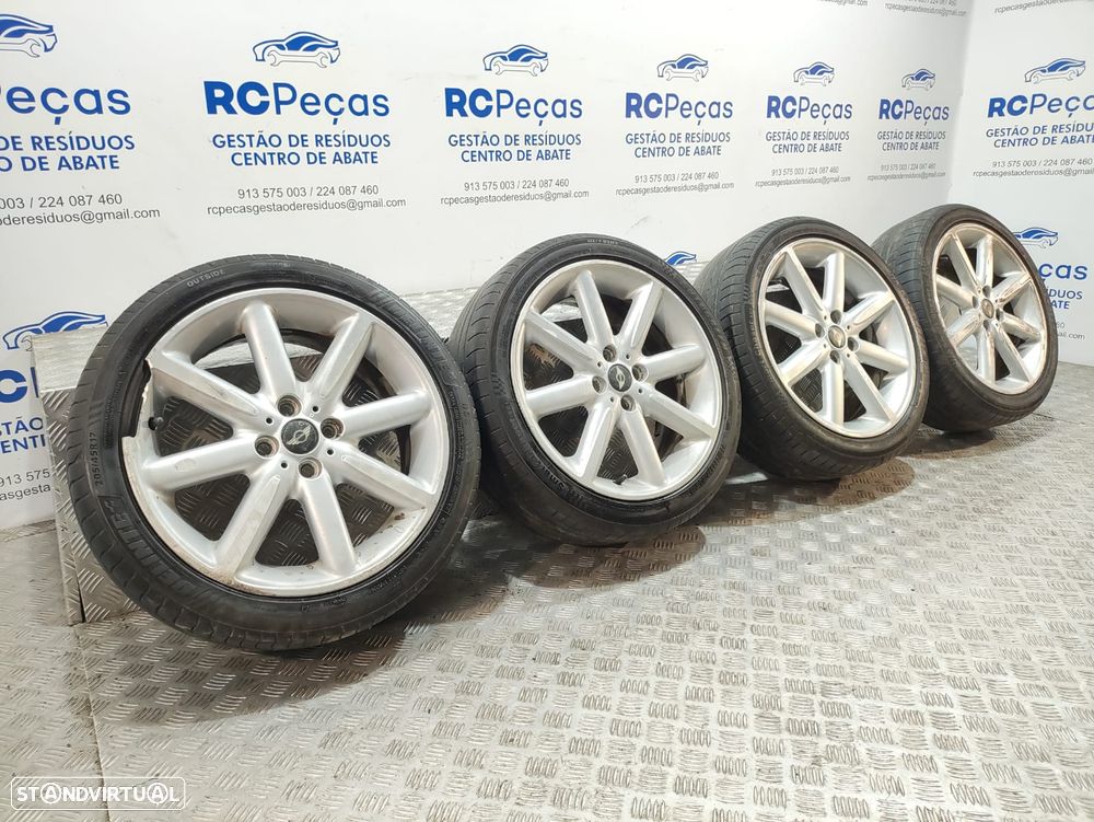 Jantes 17 Double Cross Spoke R131 Mini Cooper R56 7J ET48 4x100 36116850503 - 8