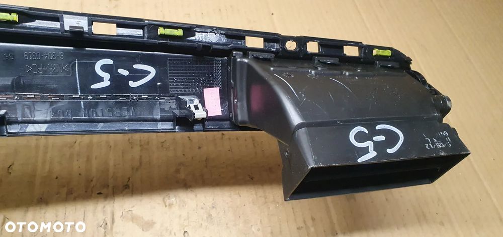 Kratki nawiewu środkowe osłona wyświetlacza Citroen C5 III 9686234077 - 6