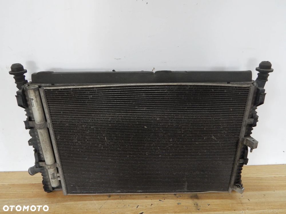 Chłodnica wody klimatyzacji waitrak wentylator 2.0 2.2 Tdci Ford TRANSIT MK8 VII custom 12-19  Łuków części - 2