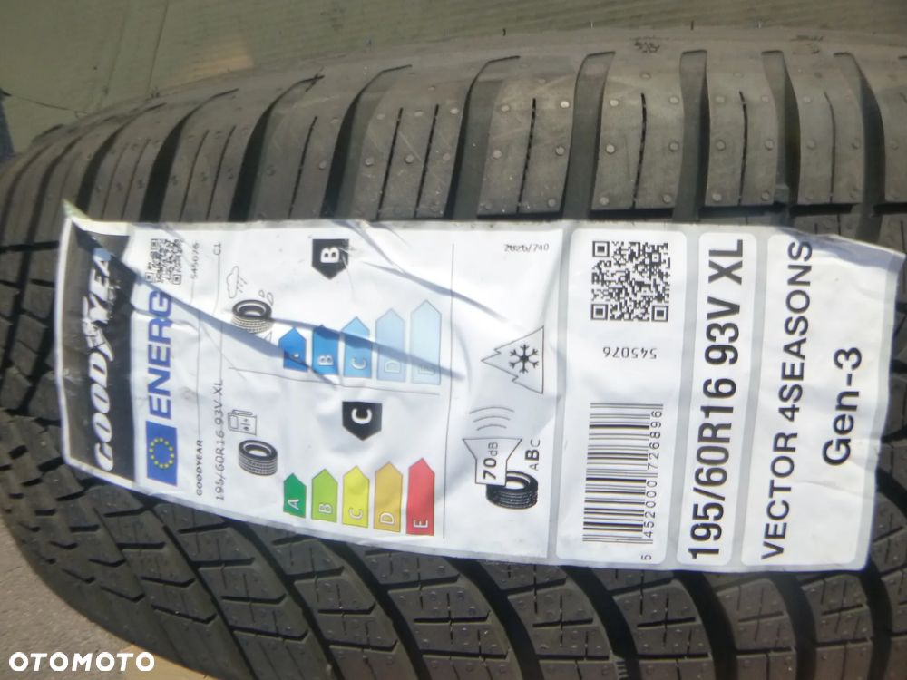 nowa opona całoroczna goodyear vector 4seasons gen-3 195/60 r16 93V - 2