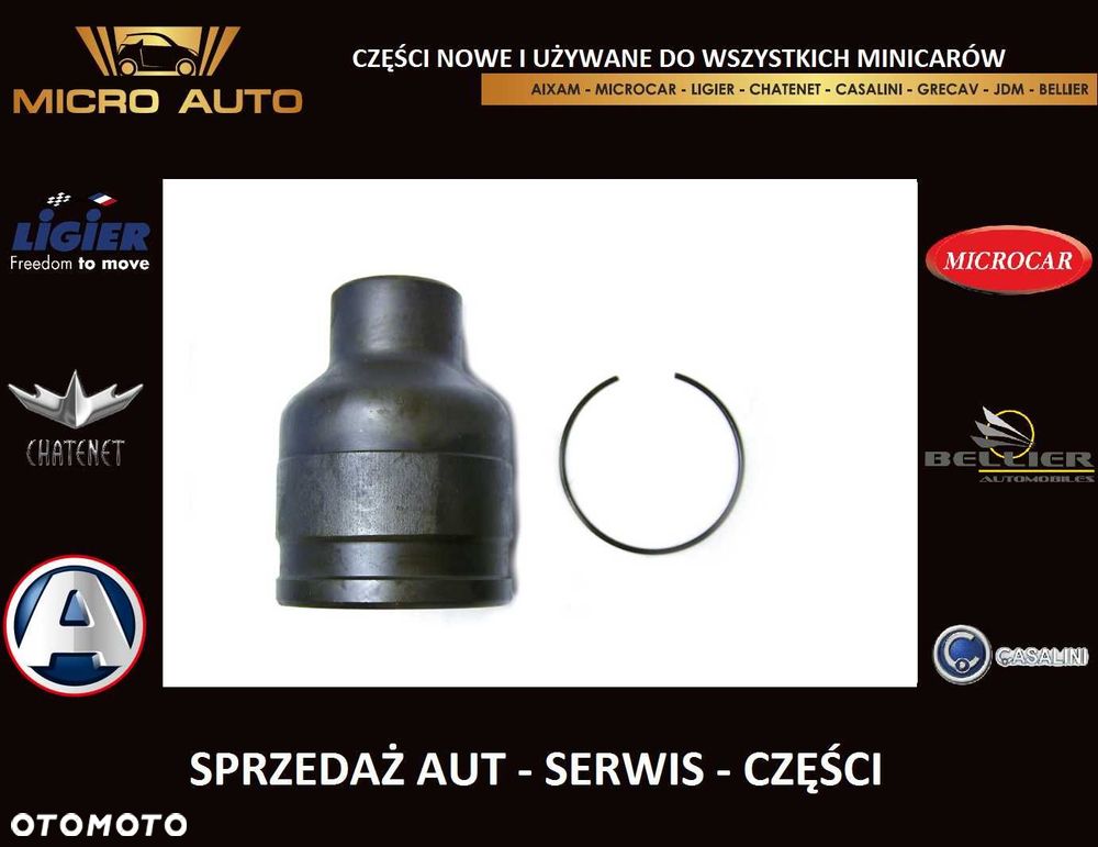 Przegub wewnętrzny półosi Microcar Aixam JDM Ligier Grecav 575 - 1
