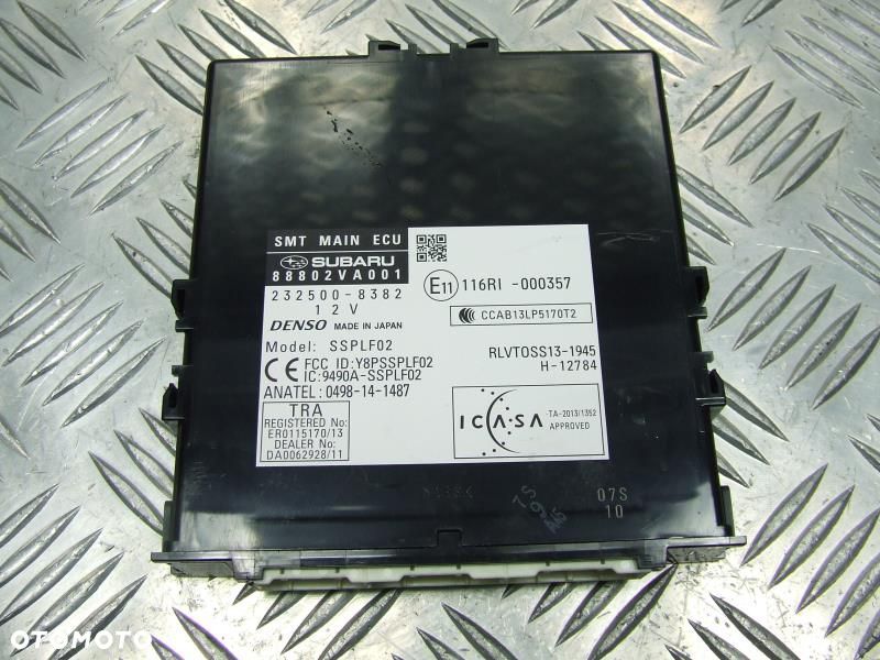 SUBARU LEVORG 1.6 MODUŁ STEROWNIK ECU 88802VA001 - 1