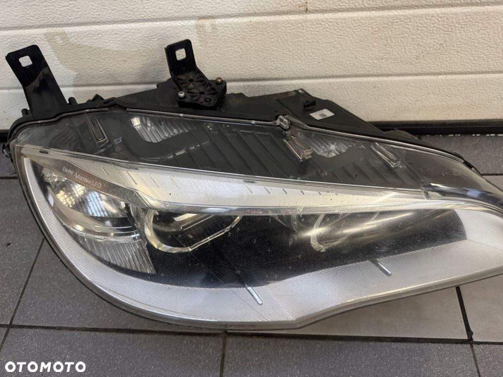 reflektor bmw x6 e71 e72 adaptive led oryginał kompletny 13r przód prawy - 3
