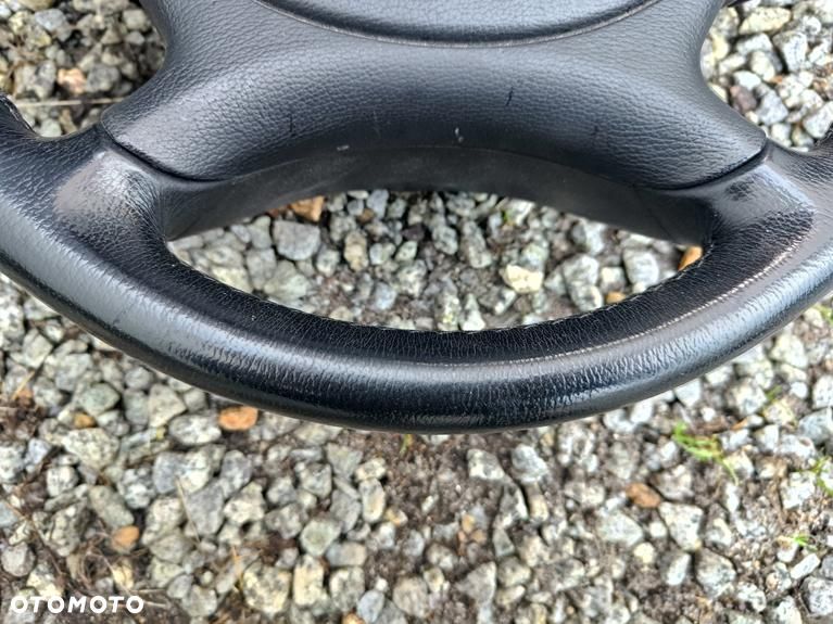 MERCEDES W209 CLK W211 LIFT W219 CLS KIEROWNICA AMG CZARNA SKÓRZANA ŁOPATKI - 2