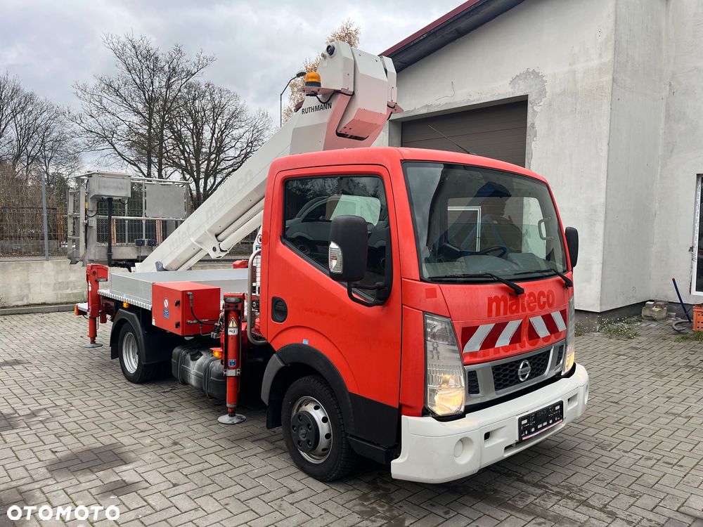 Nissan Podnośnik Koszowy Zwyżka Ruthmann TB220.2 22 metry 14 w Bok Jak Wumag Gsr Multitel - 2