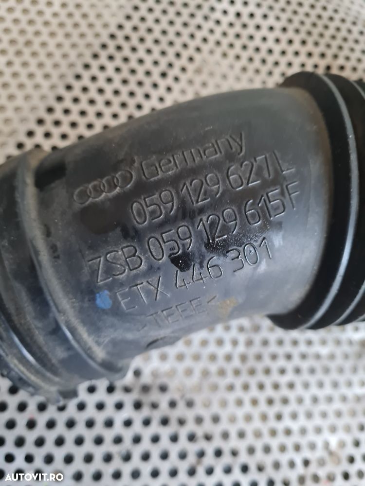Tubulatura Aer Cu Senzor Presiune Aer Audi A4 B8 A5 8T Q5 Cod L  2.7 Tdi Euro 5 Dezmembrez Audi A5 - 6