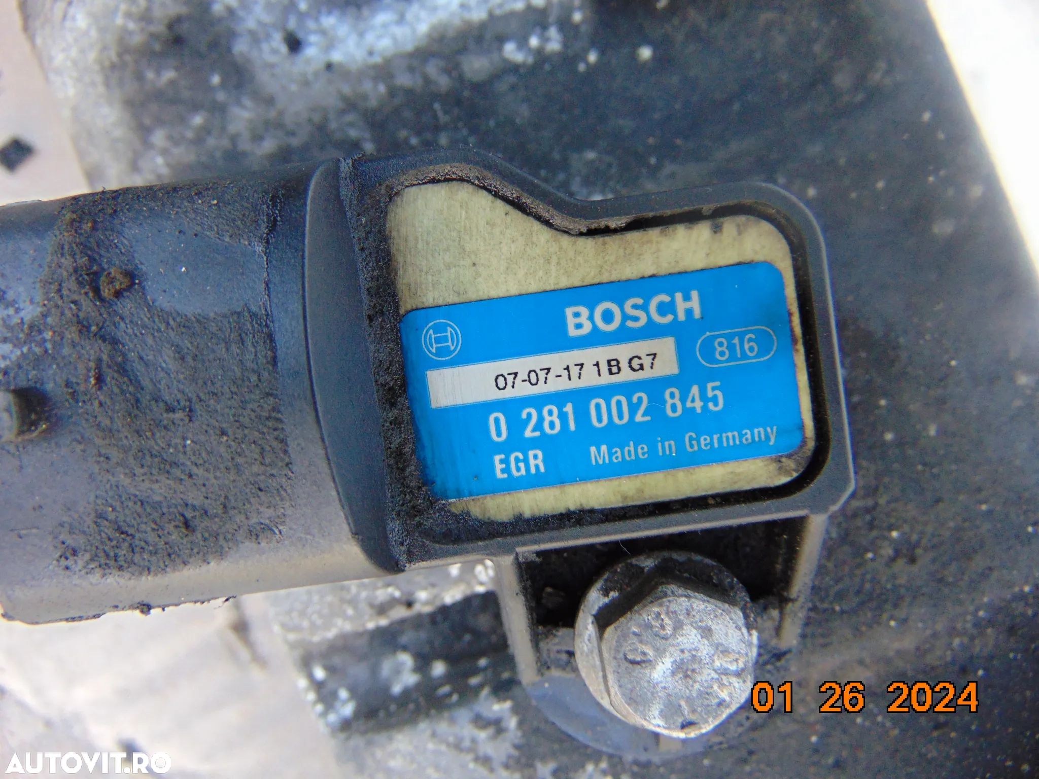 Senzor presiune galerie Iveco daily fiat doblo corsa d opel astra h j lfa romeo vectra c - 1