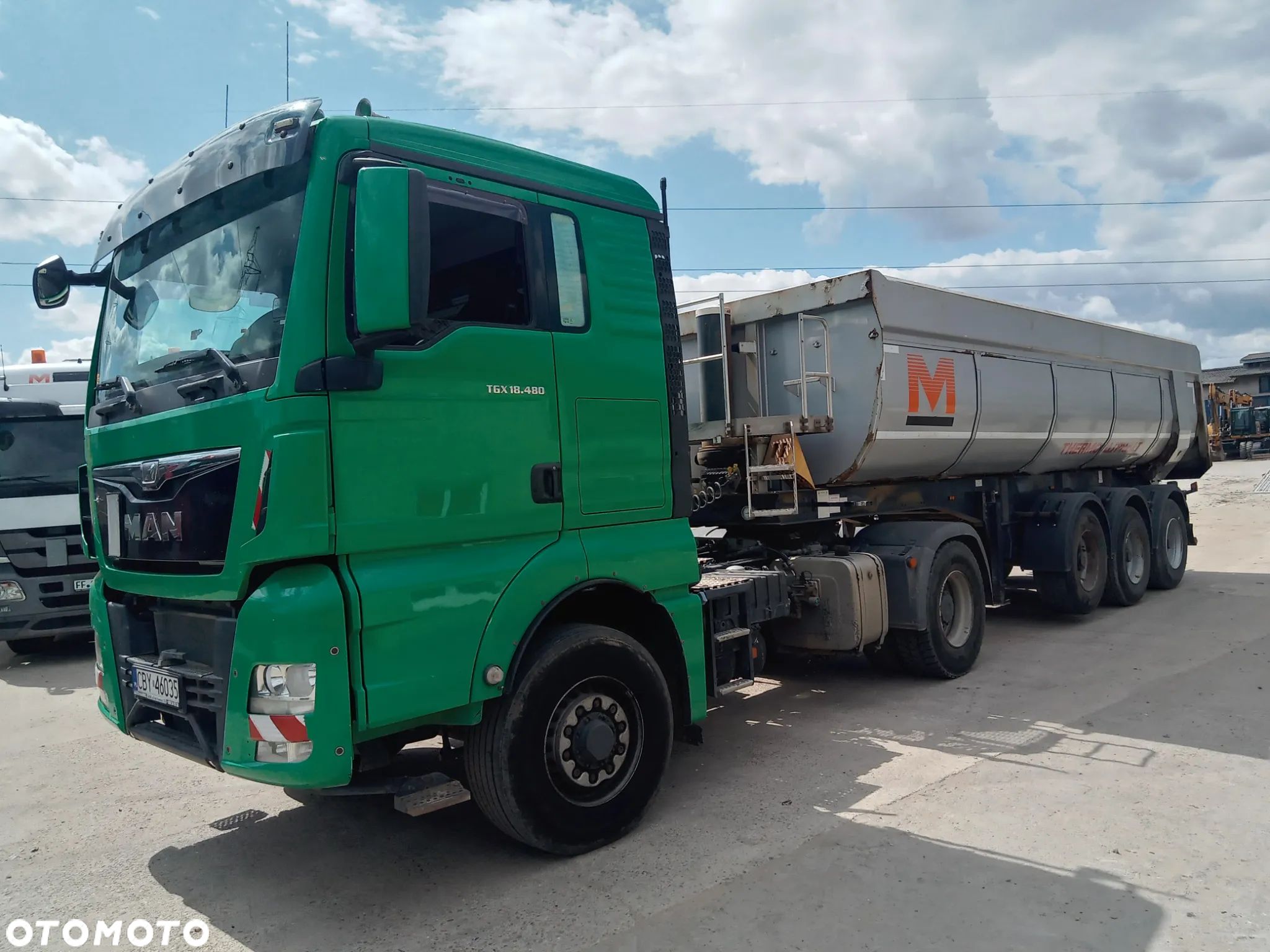 MAN Tgx 18-480 4x4+Naczepa Wywrotka Stalowa Termo - 1