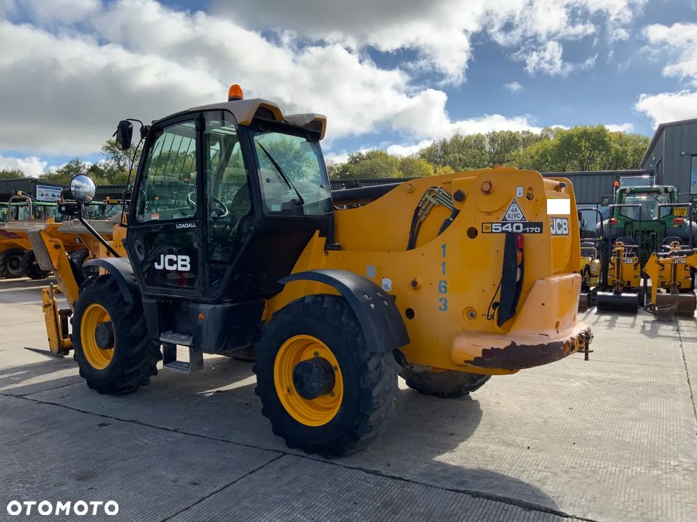JCB 540-170 , ŁADOWARKA TELESKOPOWA , 2014 , 17 metrów