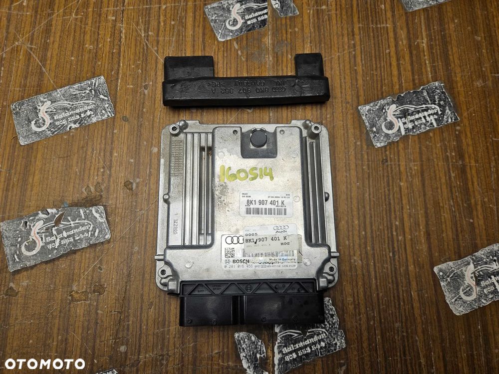 Komputer 8K1907401K 0281016456 Moduł Sterownik Silnika Silnik 2.7 TDI V6 Diesel Audi A4 B8 A5 Q5 - 1