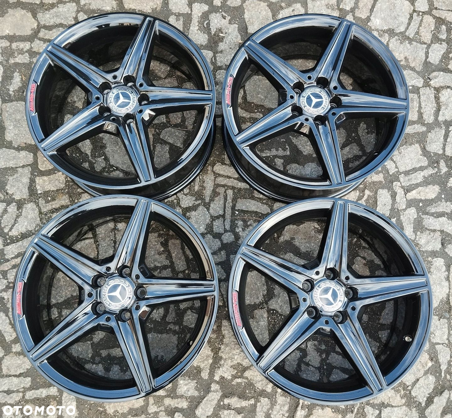 FELGI ALU MERCEDES 5X112 18 7,5 ET44 C KLASA W205 A205 W204 - 3