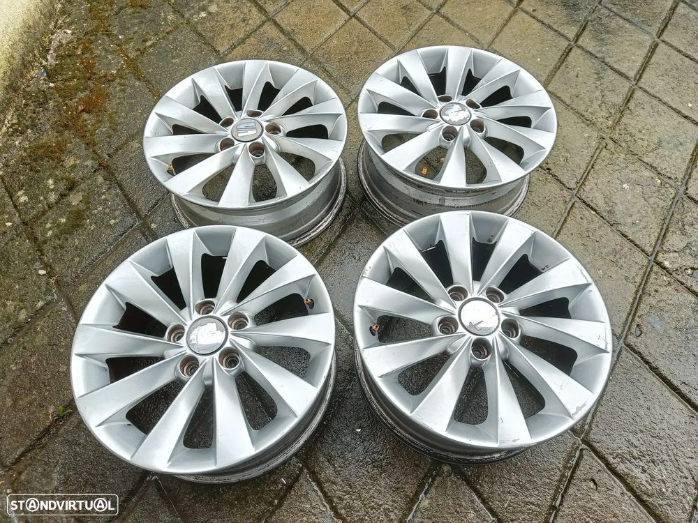 4 jantes 16  SEAT/ VW furação 5x112 - 7