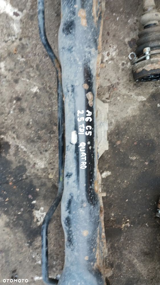 Belka Sanki Tył Audi A6 C5 Quattro półoś zwrotnice - 3