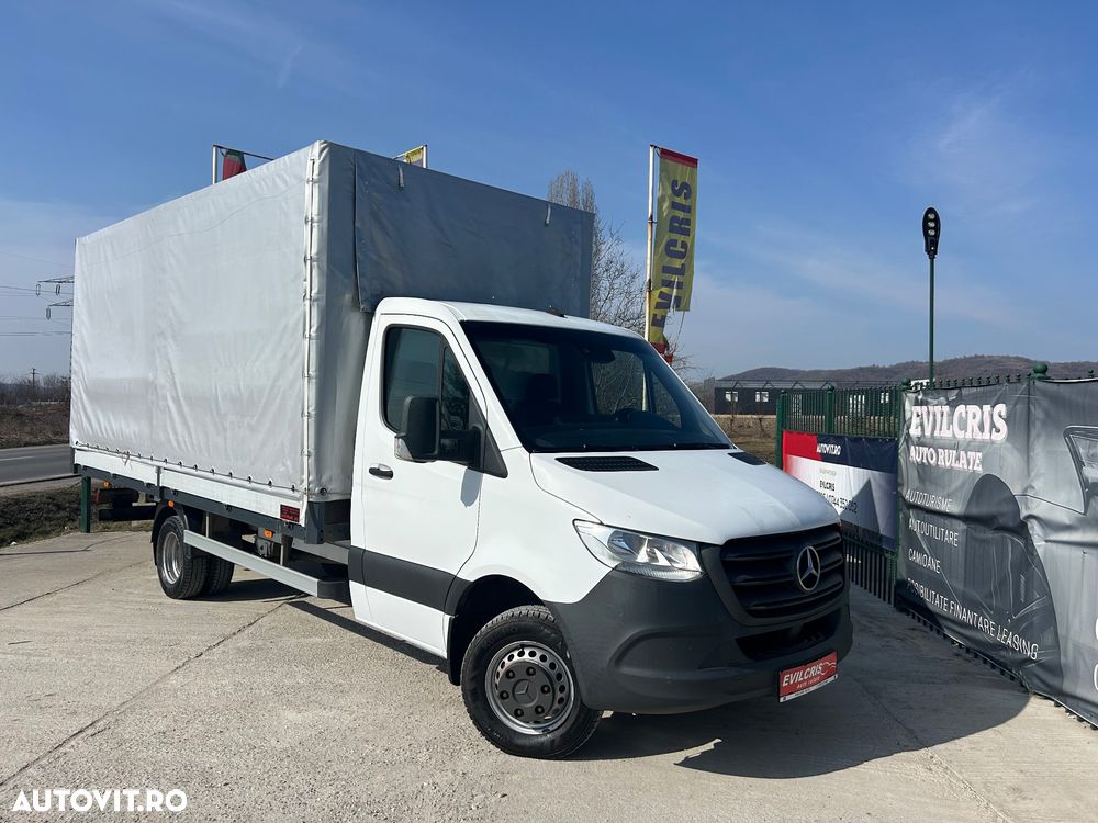 Mercedes-Benz Sprinter 516 CDI Prelata 5 m 10 EUROPALETI - 1
