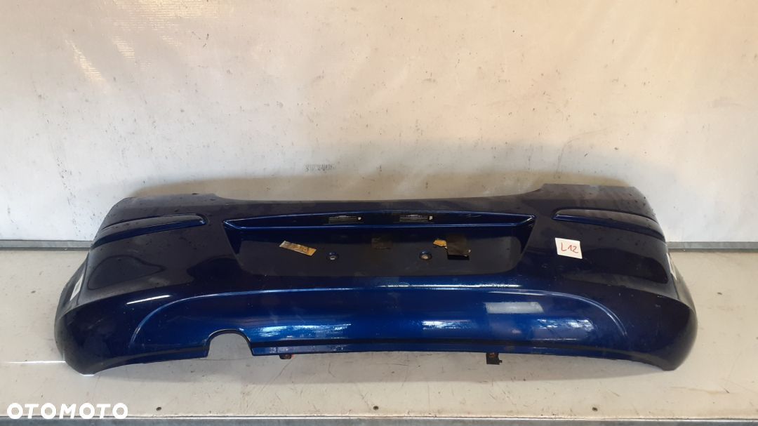} ZDERZAK TYŁ TYLNY DO OPEL CORSA D Z21B GRANAT 5D 5 DRZWI HB - 1