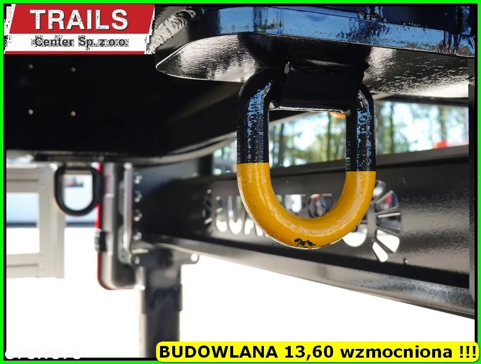 Orthaus Pokład 13,60 m, MOCNA KRATOWNICA, burty aluminiowe !!! - 30
