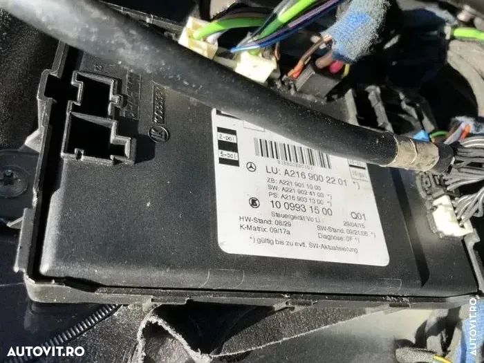Sam modul usi mercedes CL 500 w216 butoane scaune trapă magazie cd - 3