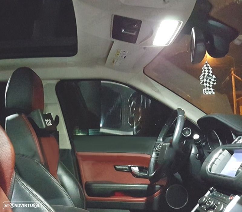 KIT COMPLETO 10 LAMPADAS LED INTERIOR PARA LAND ROVER EVOQUE 14-16 - 4