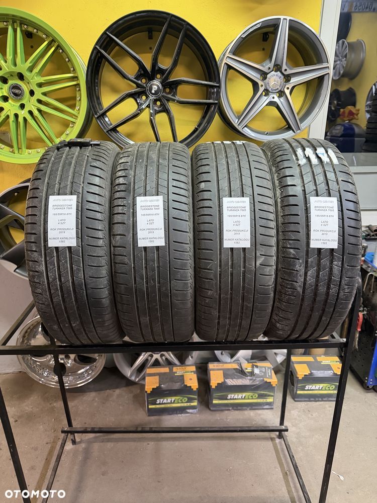 Opony letnie 195/55R16 87H Bridgestone Turanza T005 | 2019 | Komplet - 3