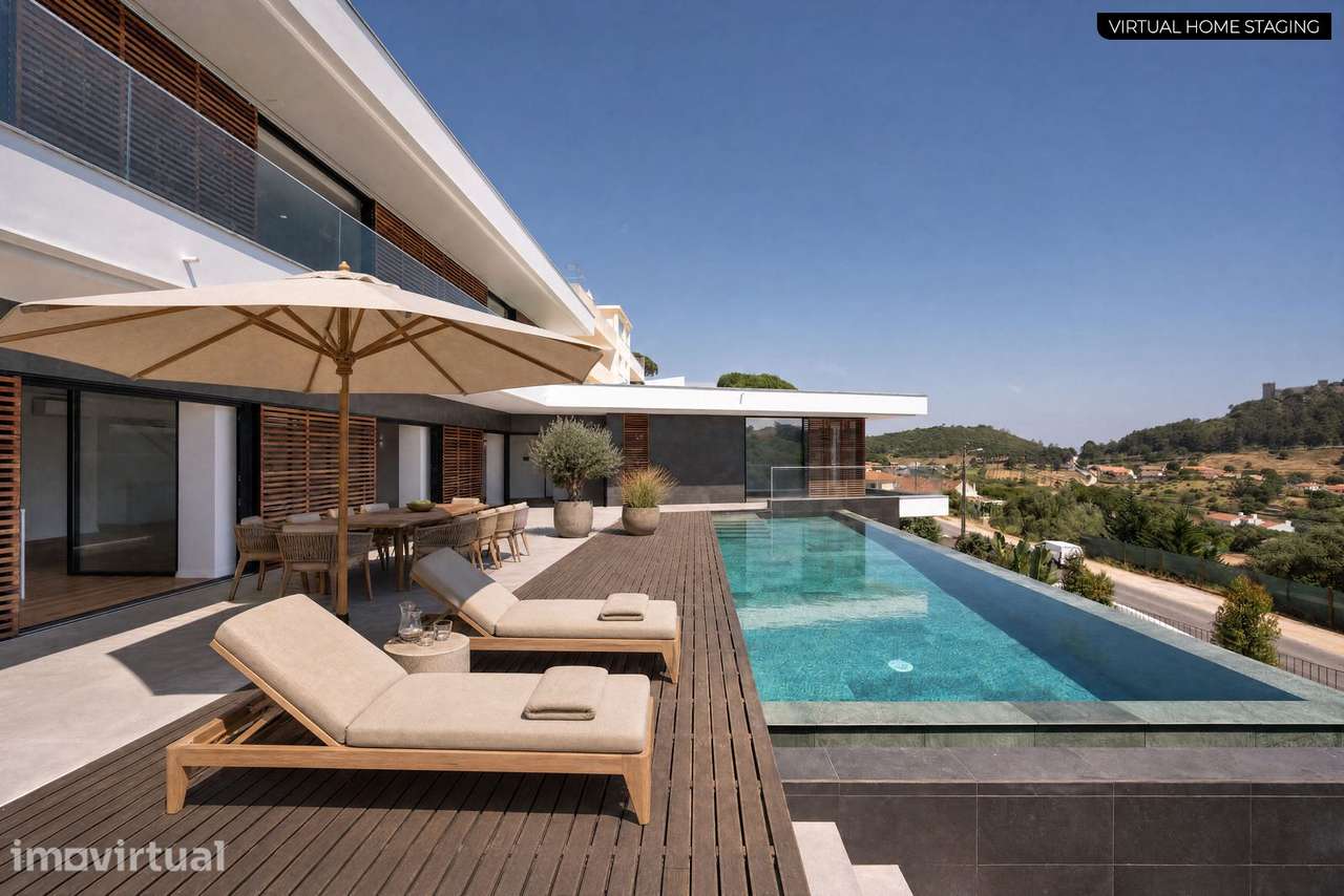 Moradia T4 com piscina, Castelo, Sesimbra - Grande imagem: 2/52