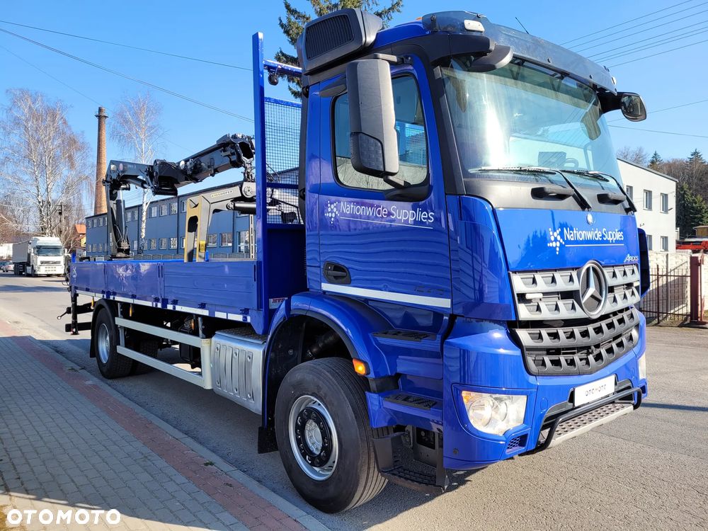 Mercedes-Benz AROCS 1824 HMF 1420 PILOT HDS ŻURAW DŹWIG ROTATOR ANTOS ZAMIANA na SUV - 12