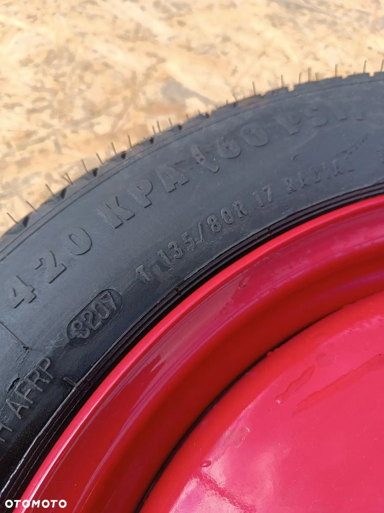 KOŁO DOJAZDOWE ZAPASOWE PEUGEOT 407 17 CALI 5X108 - 3