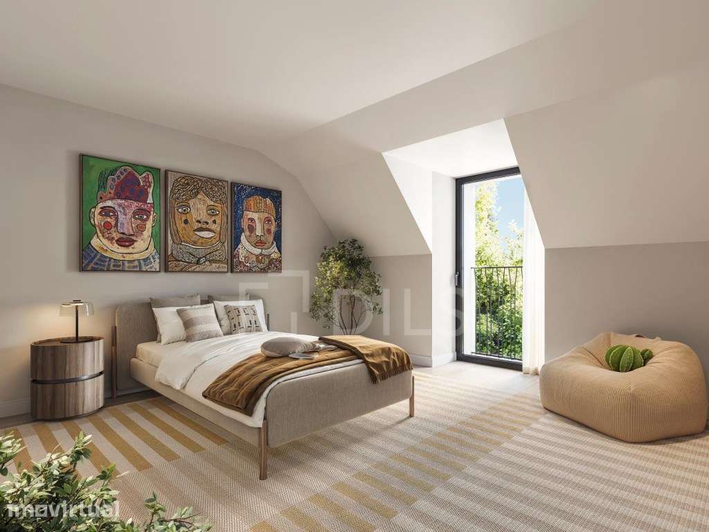 Apartamento T3 com varanda em novo empreendimento em Marvila - Grande imagem: 3/50