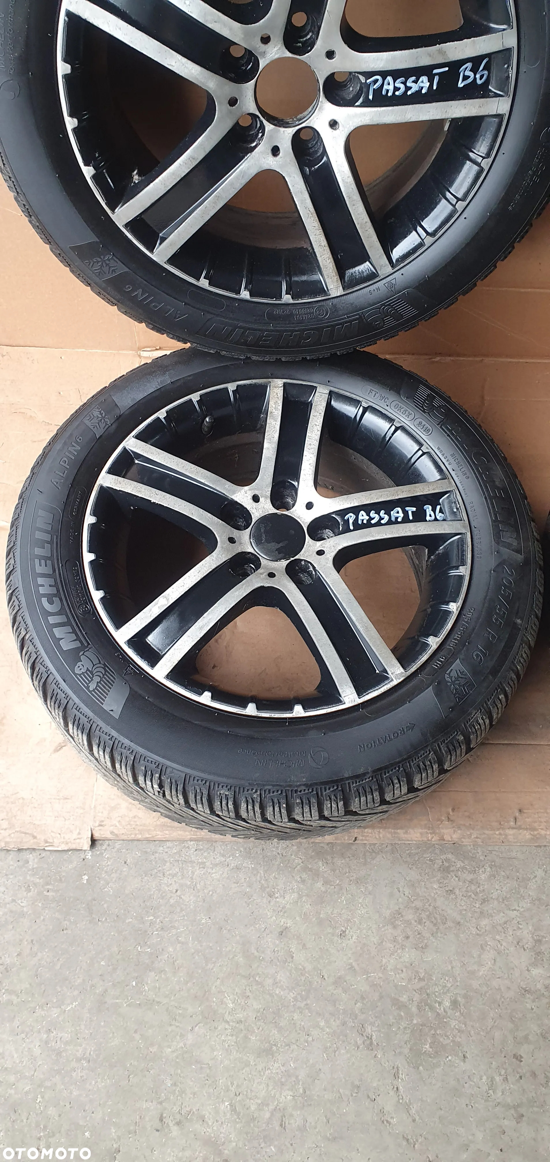 Alufelgi felgi aluminiowe z oponami VW Passat B6 5x112 205/55 R16 7J ET46 - 8
