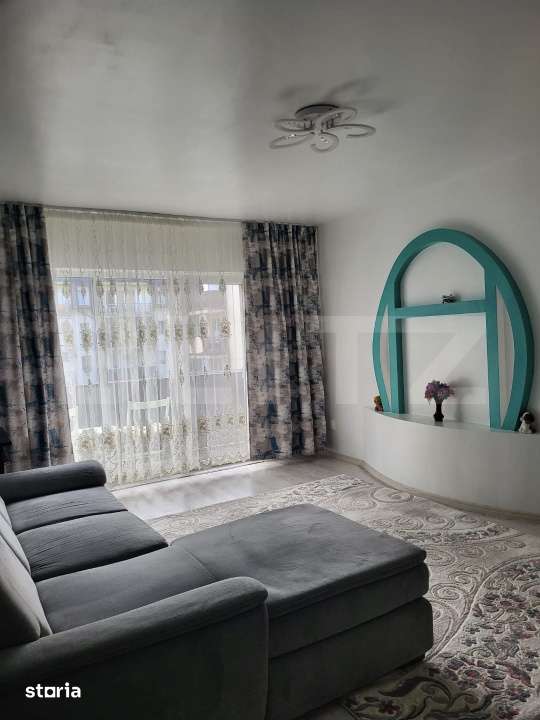 Apartament cu 2 camere, la etajul 2, cu parcare, zona Florilor — fotografia 1