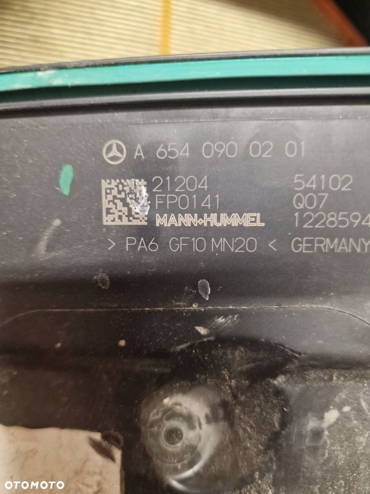 obudowa filtra powietrza mercedes 6540900201 - 2