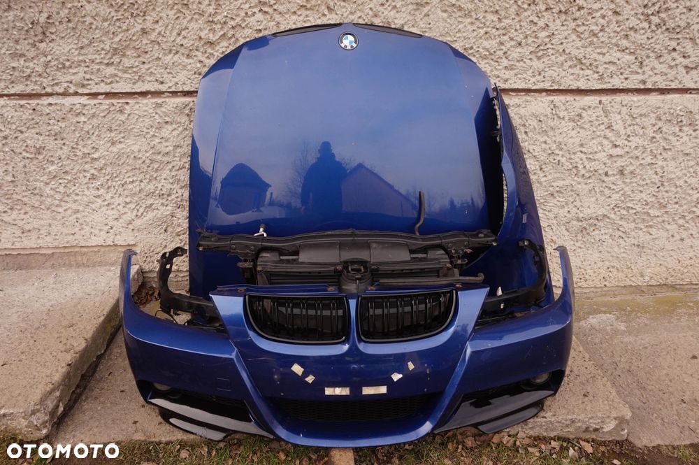 ZDERZAK MASKA BŁOTNIK KOMPLETNY PRZÓD BMW 3 E90 E91 - 1