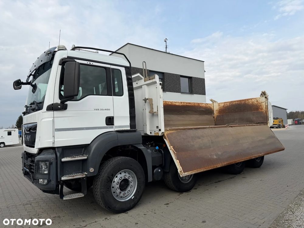 MAN TGS 35.460/8x4/MANUAL/WYWROTKA/ MEILLER KIPPER/ BORDMATIC - 10
