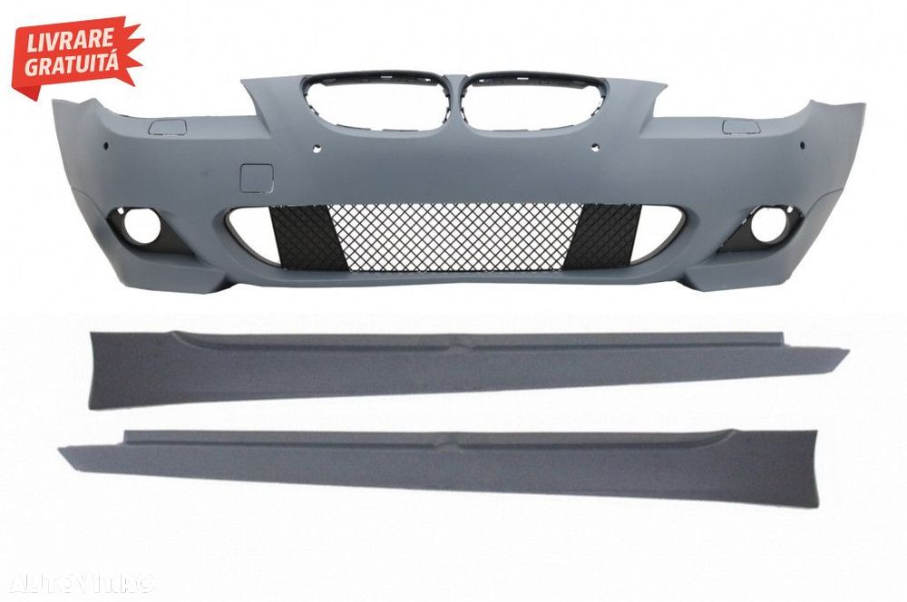 Bara Fata fara Proiectoare Ceata cu Praguri Laterale BMW Seria 5 E60 E - 1