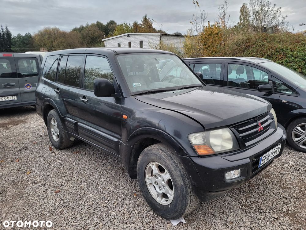 mitsubishi pajero III maska zderzak lampa grill błotnik drzwi zbiornik paliwa szyba lusterko - 2