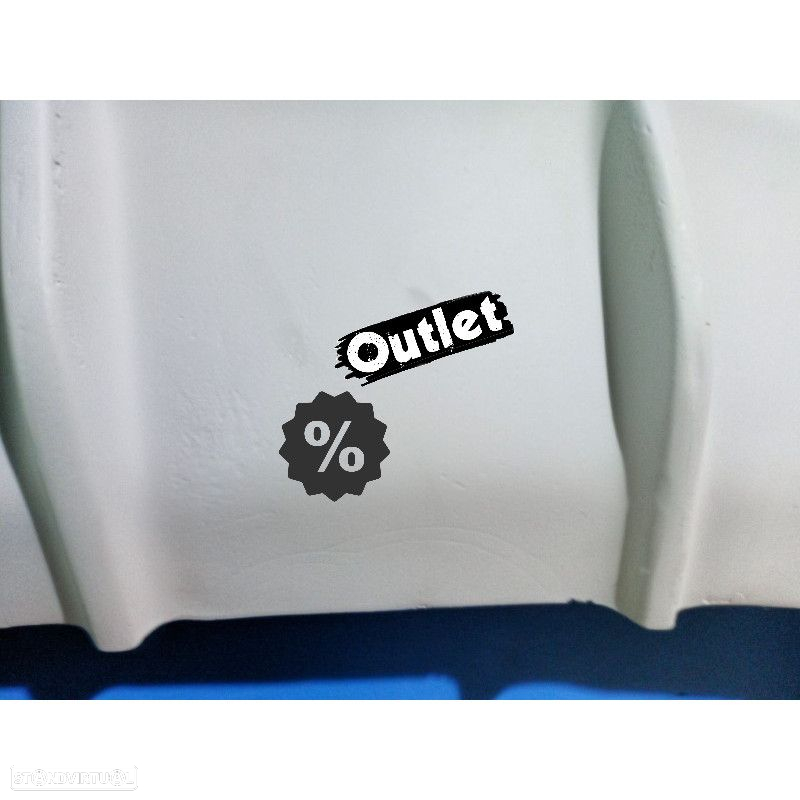 R024018C9 DIFUSOR PÁRA-CHOQUES TRASEIRO AUDI A3 8P 8PA SPORTBACK 08-12 LOOK S LI - 7