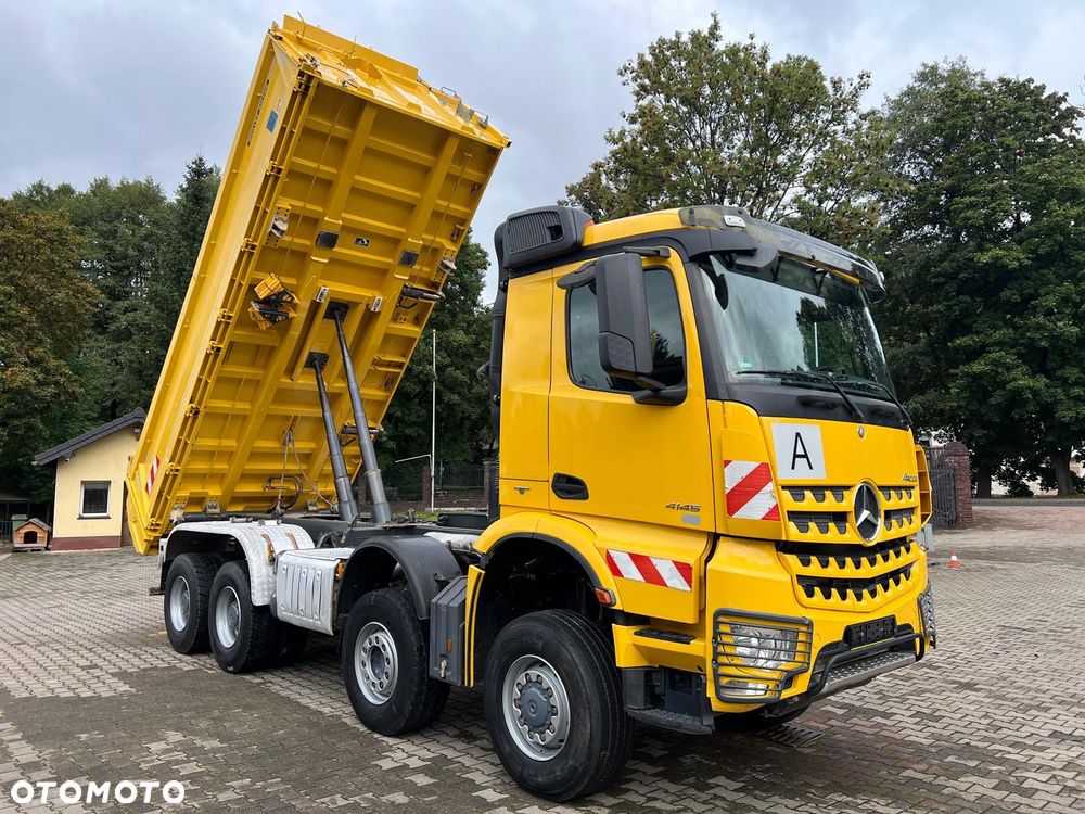 Mercedes-Benz 4145 AROCS wywrotka 8x6, 3-str. MEILLER, BORDMATIC, 215 t.km., 34 t.DMC - 7