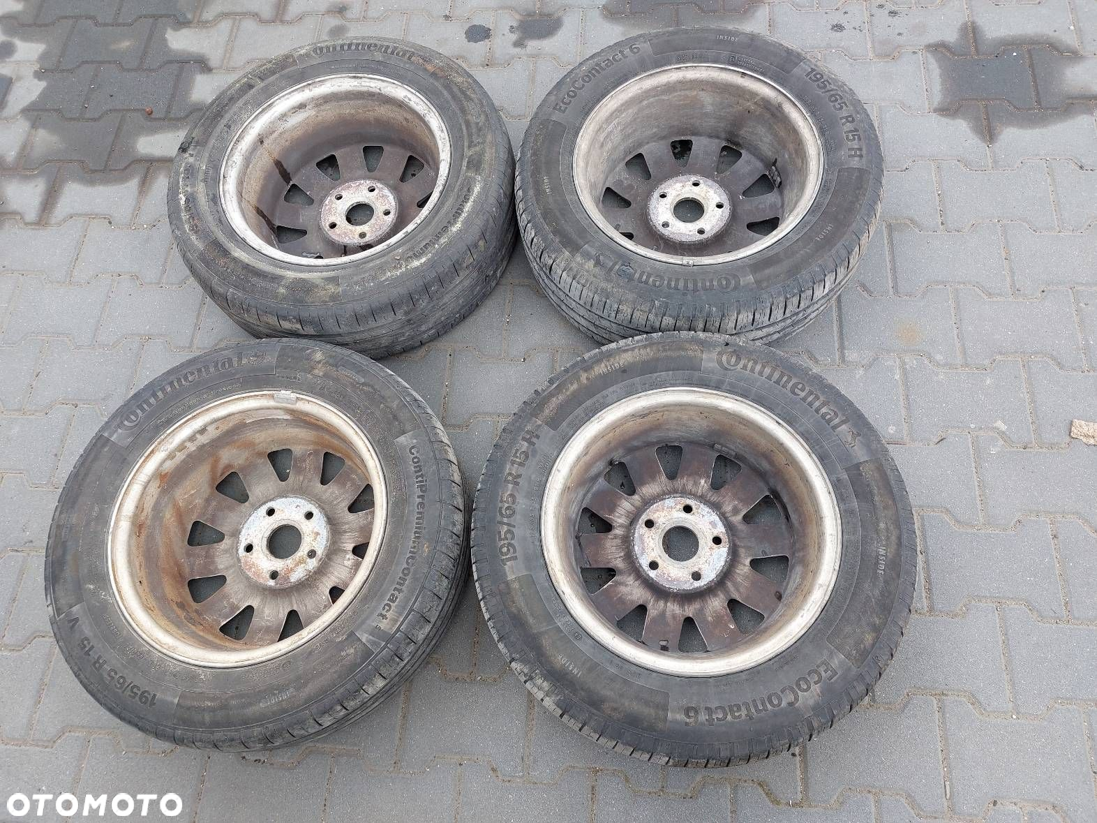 FELGI ALUMINIOWE 4 SZT KOMPLET 5x112 6Jx15 ET45 FI57,1 AUDI 4B0601025N - 8