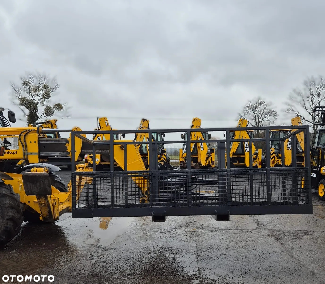 Kosz narzędziowy +Obrotnica kosza KOMPLET JCB 4m ładowarka 531-70, 540-170 , 530-70 , 536-60 - 3